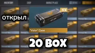 ОТКРЫЛ 20 valor БОКСОВ и мне ВЫПАЛО...