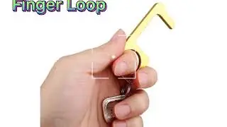 Touchless Door Opener Keychain Touch Tool Manufacturer
