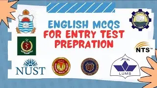 English MCQ's for entry test prepration |  enhance your English skills | Improve your english score