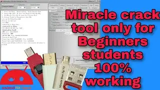 Miracle crack tool only for beginners students.