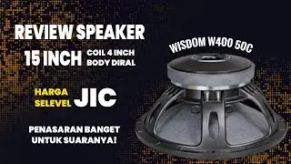 REVIEW SPEAKER WISDOM 15 INCH W400 50C!