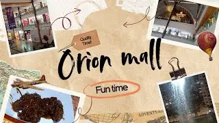 Orion Mall in bangalore 🥰 | Ramyavinpayanagal | Bangalore