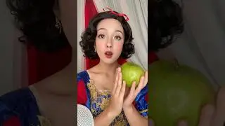 Snow White fixes your makeup ASMR #snowwhite #asmrmakeup