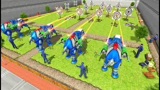 Police Elephant Robot Gameplay video Robot Game Robot Android Gameplay