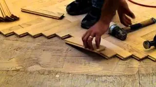 Укладка штучного паркета