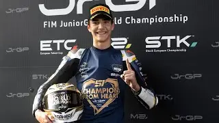 MEET BRIAN URIARTE: the 2025 FIM JuniorGP World Champion! 🏆