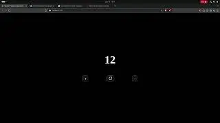 My first React.js project a simple counter