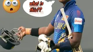 time out angelo mathews // time out wicket in cricket // #shorts