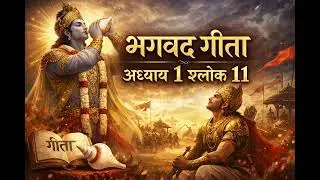 भगवद्गीता अध्याय 1 श्लोक 11 | सरल व्याख्या | Gita Adhyay 1 Shlok 11