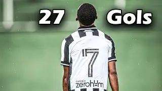 Juninho todos os 27 gols na temporada 2025