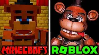 I Explored FNAF Recreations Inside Random Video Games