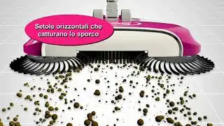 Super Scopa Rotante Senza Fili a 3 Spazzole - STARLYF CYCLONIC BROOM - L'originale vista in Tv