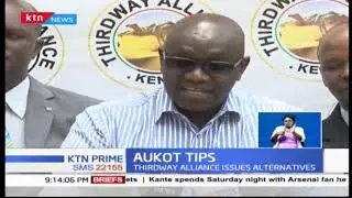 Thirdway Alliance Party leader Dr. Ekuru Aukot criticises President Uhuru Kenyatta&rsquo;s tax proposal