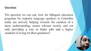 Task 2 - Adopting a critical positiontowards bilingualism - Angie Selena Sanchez Escalante