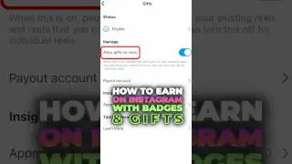 Как заработать в Instagram с помощью значков и подарков 🎁