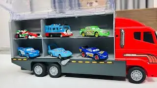 Disney Pixar Cars Unboxing Review | Lightning McQueen, Tow Mater, Doc Hudson, Sally Carrera, Cruz