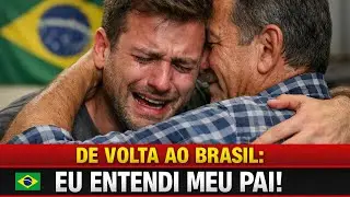 Depois de crescer nos EUA, o filho retorna ao Brasil e se emociona ao finalmente compreender o pai.