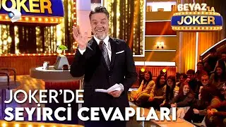 Seyircilere Sorduk: 3 Milyonu Kazansanız Ne Yaparsınız? - Beyaz'la Joker