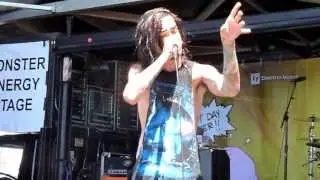 Like Moths to Flames - I Solemnly Swear ( New Song ) - Live 8-3-13 Vans Warped Tour