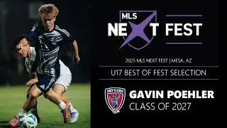 MLS Next Best of Fest All-Star Match Highlights | Gavin Poehler | 2027 Midfielder