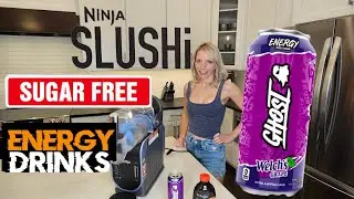 How To Make Sugar Free Energy Drink Slushies In Your Ninja Slushi