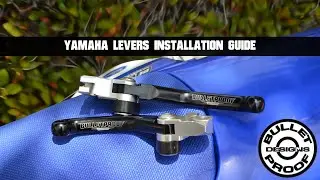 How To Install | 2024 Yamaha YZ450FX Levers | Bullet Proof Designs