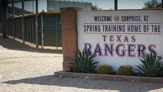 Texas Rangers Infield Work: Spring Training 2014