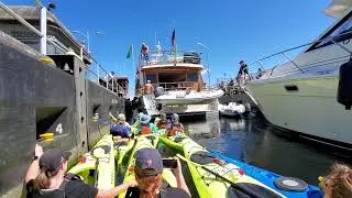 Ballard Locks Kayaking trip 2021-07-19