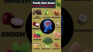 foods that boost brain Memory. #food #memory