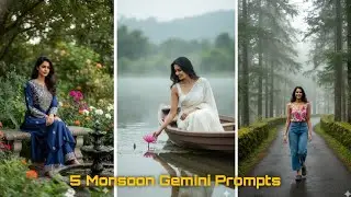 5 Monsoon Gemini Ai Photo Editing Prompts Copy-Paste Free | Gemini Ai Photo Editing Prompts 