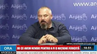 Ora Argesului-Invitat Calin Georgescu, candidat independent Presedintia Rom&acirc;niei