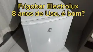Frigobar Electrolux, 8 anos de uso &eacute; bom? Vale a pena? Estado atual do frigobar