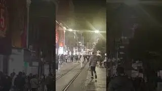 Walking in Taksim at Night.
