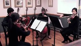 Phoenix String Quartet at the 2012 SHAR String Quartet Competition