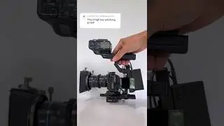 Installing the fx3 TOP HANDLE for audio? #fx3 #camerarig #sonyfx3 #videography