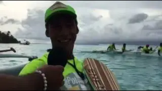 Marathon Polyn&eacute;sie 1&egrave;re Va'a 2017 : r&eacute;action du Team Tupuai