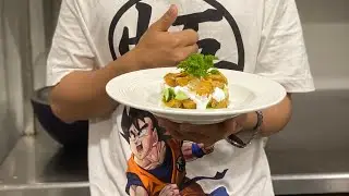 Crispy pumpkin salad 🧑&zwj;🍳 🍴 🔪 #spmgxrvlog #food #lifeisbutadream #cooking #streetfood 