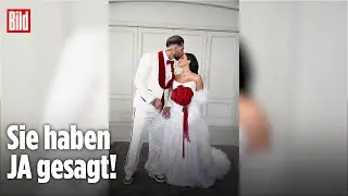 Im Cabrio zum Standesamt: So verliebt war die Heiter-Hochzeit