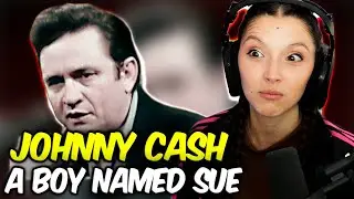 Johnny Cash - A Boy Named Sue | FIRST TIME REACTION