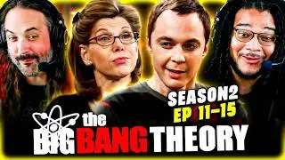 THE BIG BANG THEORY S2 E11-15 REACTION – SHELDON HUGGED PENNY?! – FIRST TIME WATCHING