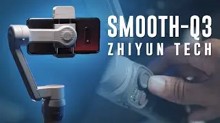 GIMBAL PARA CELULAR SMOOTH Q3 DA ZHIYUN TECH | REVIEW E TESTES