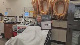 San Antonio woman makes history with 100-gallon blood donation milestone