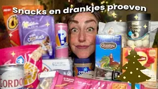 PROEFVIDEO | SNACKS & DRANKJES PROEVEN  | VLOGMAS #20 | Zeg Maar Mich
