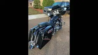 4&rdquo; SUMMIT REAR FENDER STRETCHED EXTENDED LED PAINTED FOR HARLEY-DAVIDSON ELECTRA GLIDE