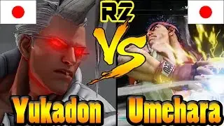 【SFV/SF5】Yukadon(NASH) vs Daigo Umehara(RYU) R2-1128