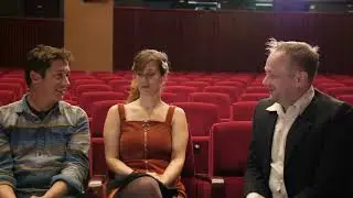 Justin Clifton und Brittany Prater beim Uranium Film Festival Berlin