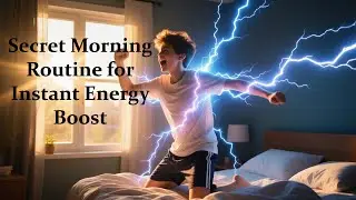 Secret Morning Routine for Instant Energy Boost ⚡ | Start Your Day Powerful #beautytips
