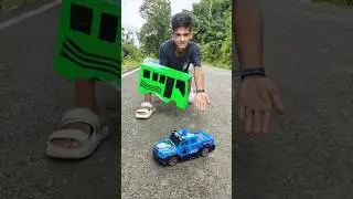 Remote Control Military truck 🚛 exchange two school bus 🚌 testing 🔥