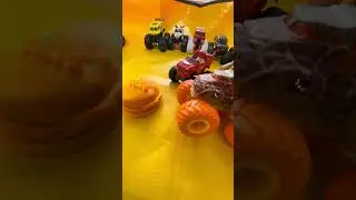 Birthday 🎉 cake! #monstertruck #kiddies #kids #kidsfun #toys #fun #hotwheels #monsterjam