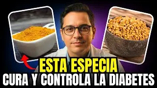 3 ESPECIAS que CONTROLAN la INSULINA RÁPIDO y PREVIENEN DIABETES TIPO 2